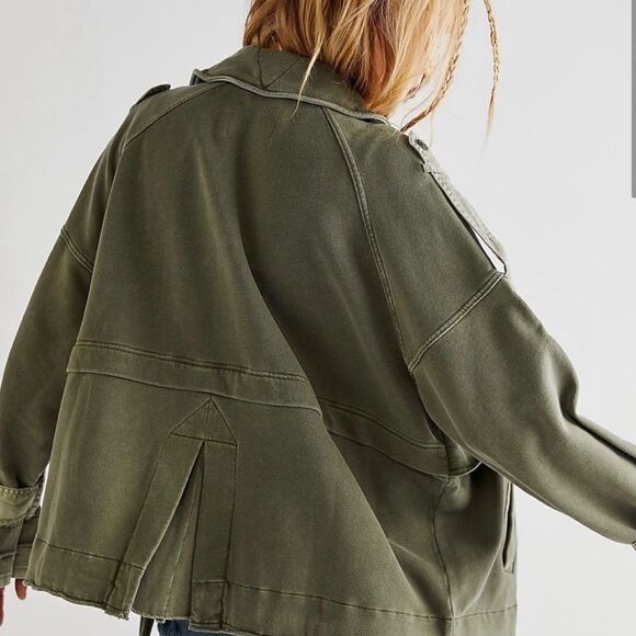 New Free People 
Roll Out Knit Trench Coat size XS
Retail $248 - Picture 3 of 15